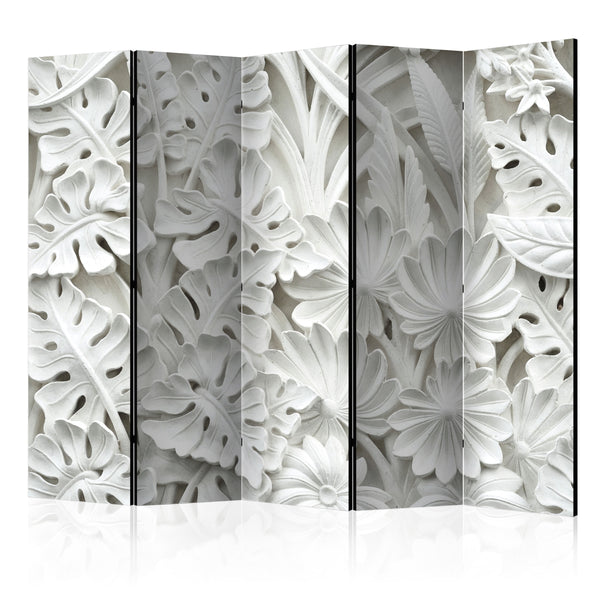 Paravento 5 Pannelli - Alabaster Garden II 225x172cm Erroi sconto