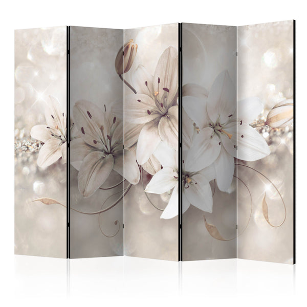 online Paravento 5 Pannelli - Diamond Lilies II 225x172cm Erroi