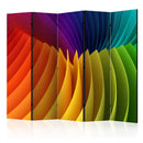 Paravento 5 Pannelli - Rainbow Wave II 225x172cm Erroi-1