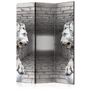 Paravento 3 Pannelli - Stone Lions 135x172cm Erroi-1