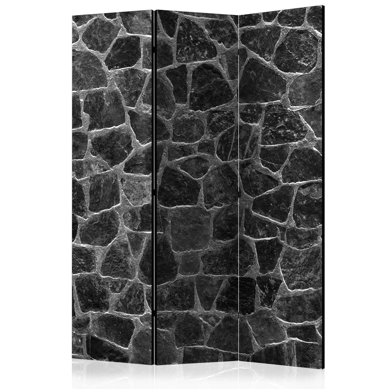 Paravento 3 Pannelli - Black Stones 135x172cm Erroi-1
