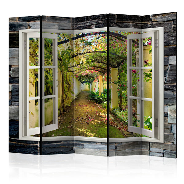 prezzo Paravento 5 Pannelli - Secret Garden II 225x172cm Erroi