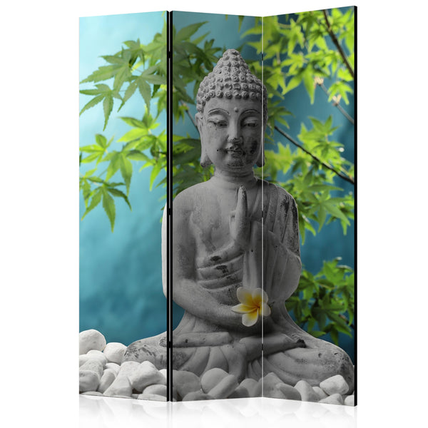 Paravento 3 Pannelli - Meditating Buddha 135x172cm Erroi prezzo