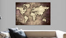 Quadro di Sughero - Precious World [Cork Map] 120x80cm Erroi-2