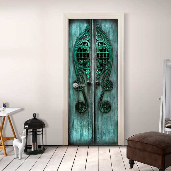 acquista Carta Da Parati Fotomurale Per Porta - Emerald Gates 90x210cm Erroi