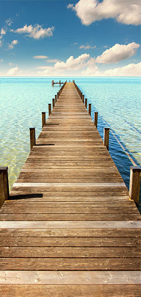 Fotomurale per porta - Venetian Harbour 100x210 cm