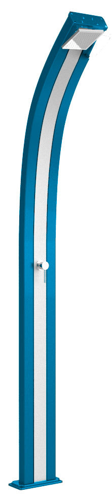Doccia da Giardino Miscelatore Arkema Spring Fascia Inox Light Blu prezzo