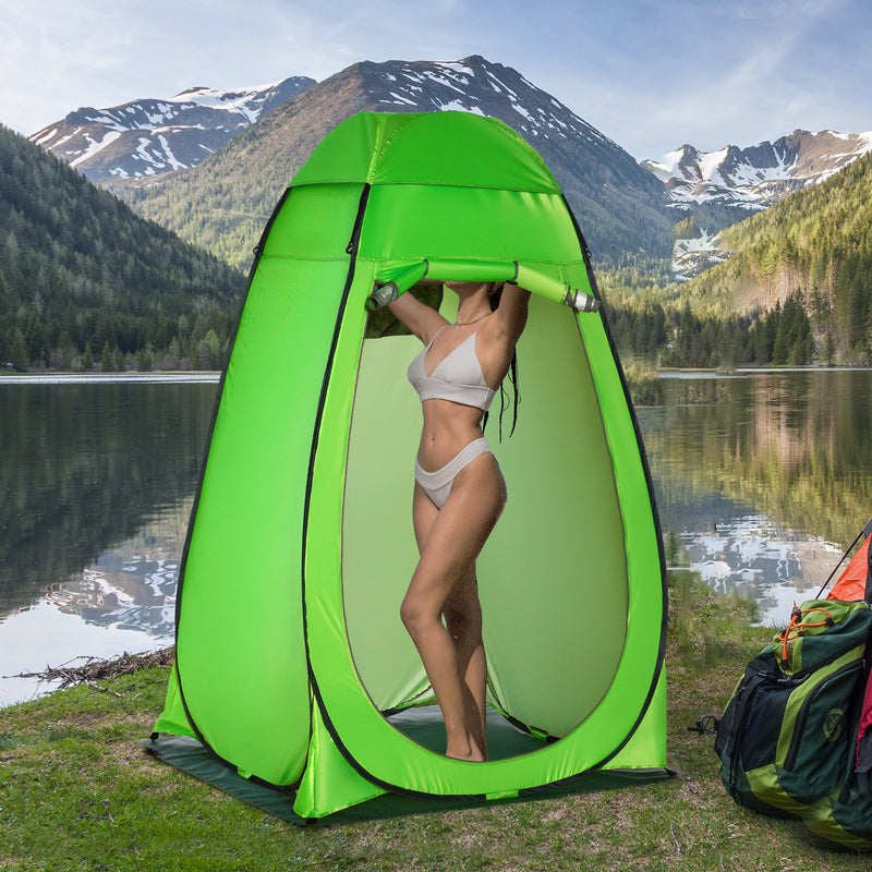 Tenda Doccia da Campeggio 126x124x189 cm in Poliestere Verde – acquista su  Giordano Shop