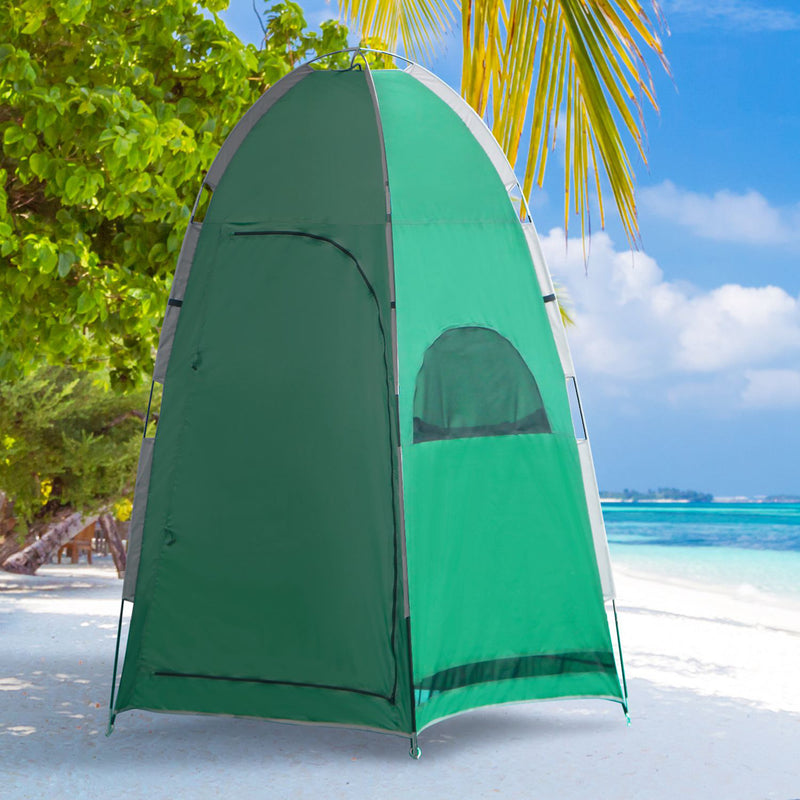 Tenda da Spiaggia Campeggio per 2-3 150x115x110 cm con Tasche Portaoggetti  Blu – acquista su Giordano Shop