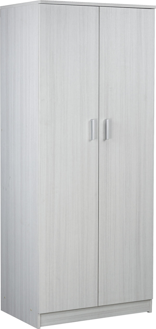 Armadio 2 Ante 77x182x52 cm Eucalipto sconto