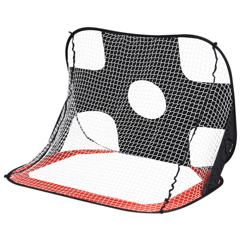 Rete da Calcio Pop Up 5 Obiettivi Pieghevole per Bambini 122x77x76 cm -7