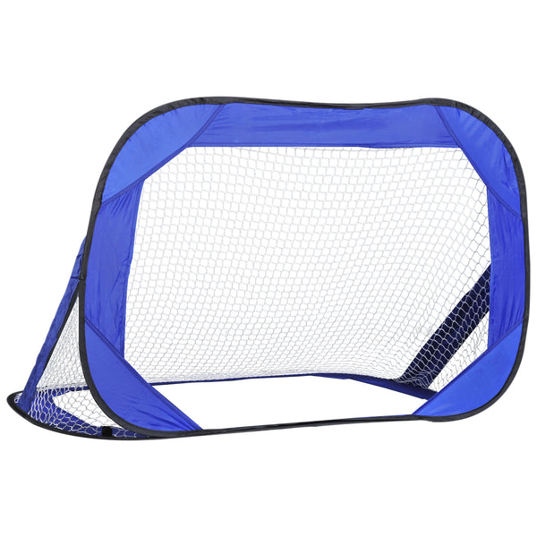 Porta da Calcio Pop Up Portatile per Bambini con Borsa Blu 122x85x82 cm prezzo