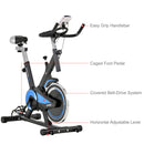 Cyclette Spin Bike Volano 10 Kg con Schermo LCD Nero e Blu-4