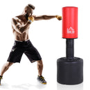 Sacco Boxe da Terra Allenamento MMA MUAY THAI KICK Boxing machine  Rosso e Nero-2