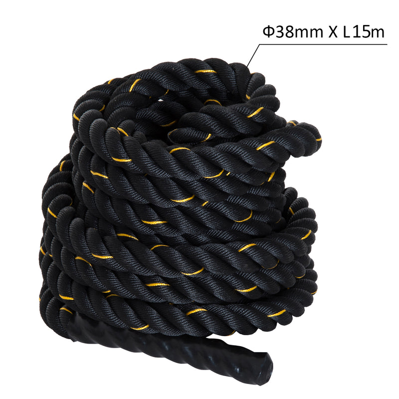 Corda da Allenamento Battle Rope Forza Fitness 15m Ø38mm -3