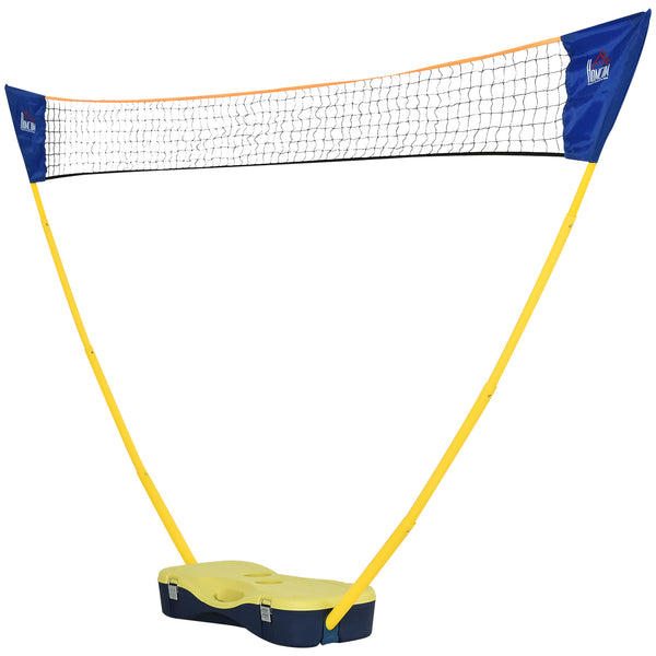 Set da Badminton Tennis Portatile per Adulti e Bambini con Racchette e Accessori  Giallo e Blu prezzo