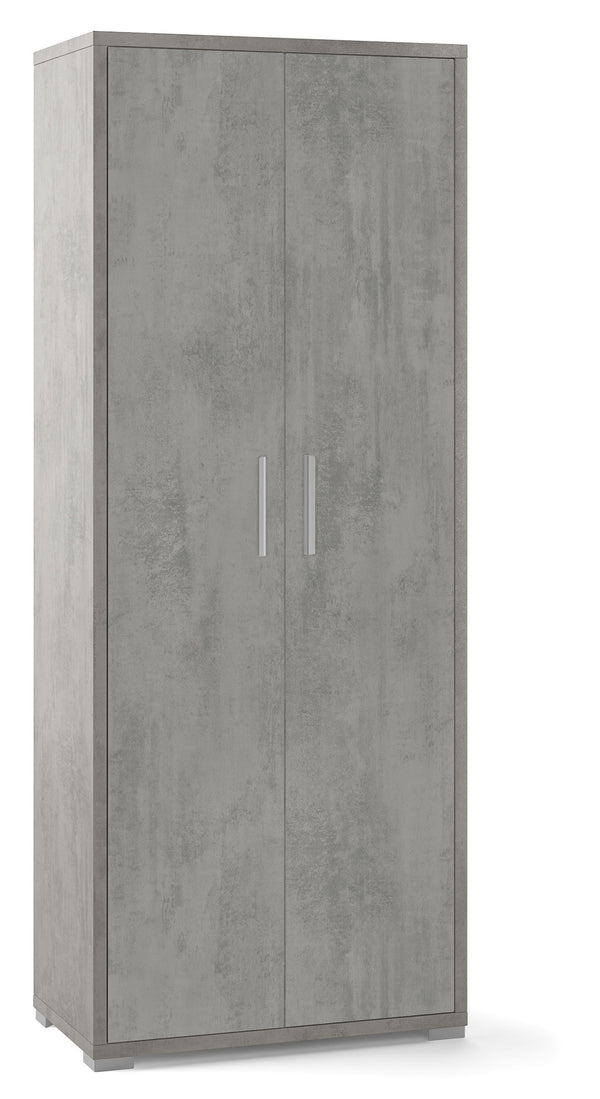 prezzo Mobile 2 Ante 71x182x41 cm Cemento