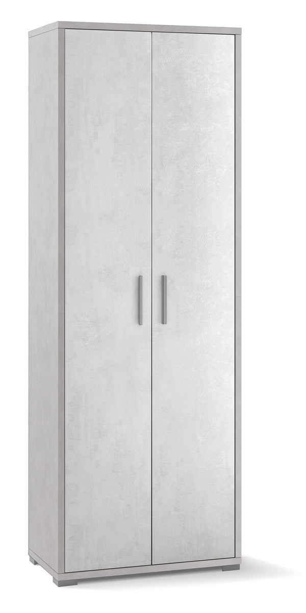 prezzo Armadio 2 Ante 71x199x41 cm Ossido Bianco