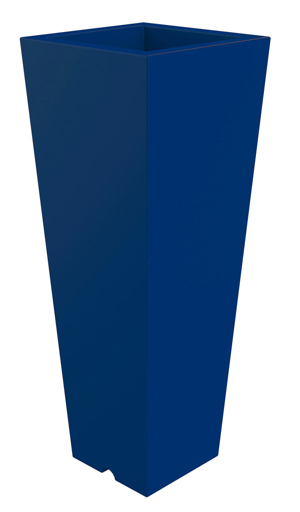 prezzo Vaso 37,5x102 cm in Resina Arkema Quadro 102 Blu
