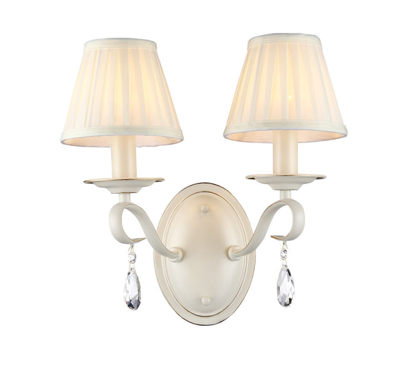 sconto Lampada da parete Elegant in Metallo Brionia Beige