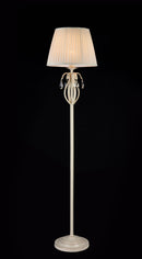 Lampada da terra Elegant in Metallo Brionia Beige-3