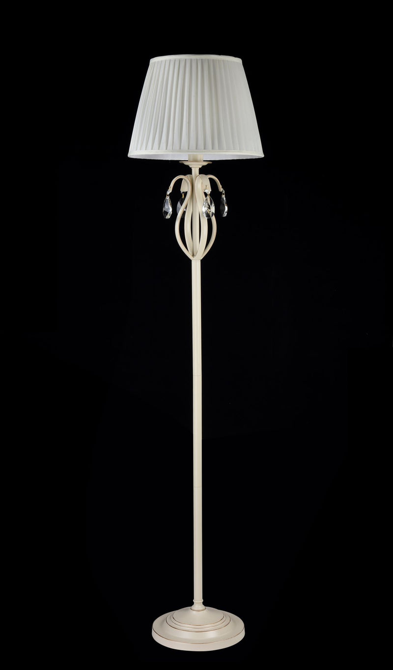 Lampada da terra Elegant in Metallo Brionia Beige-4