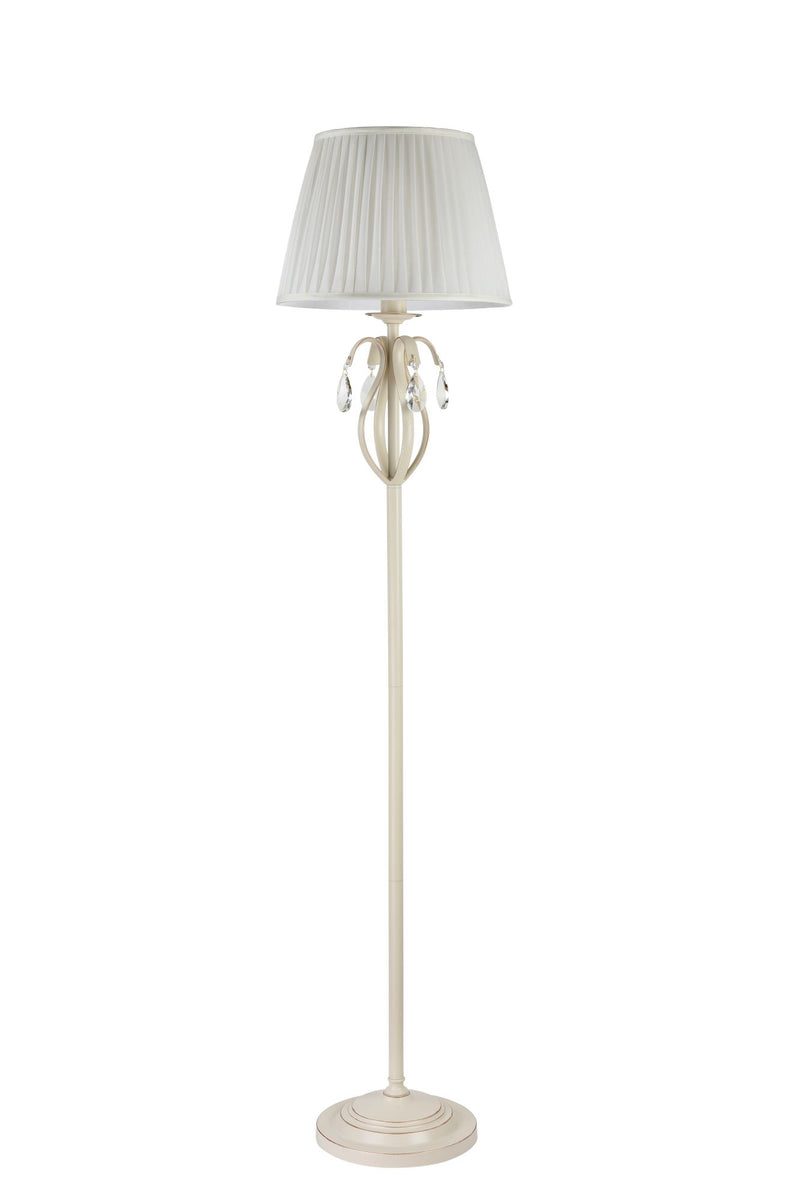 Lampada da terra Elegant in Metallo Brionia Beige-5