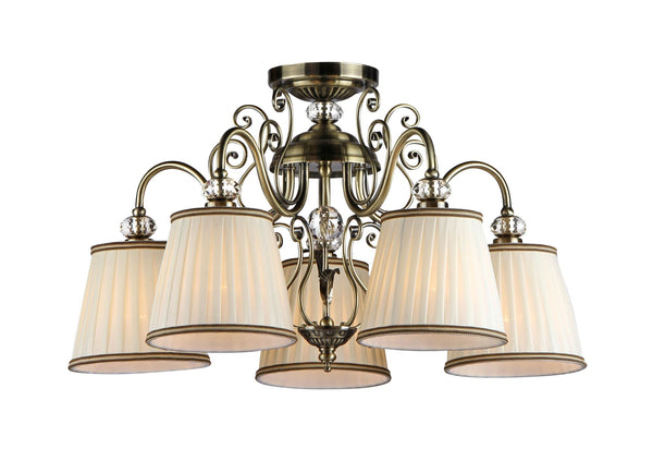 Lampadario Elegant in Metallo Vintage Bronzo Antique prezzo