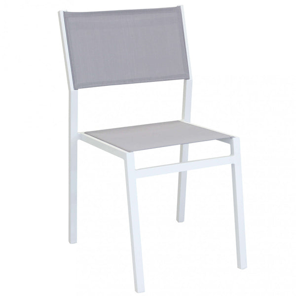 prezzo Sedia da Giardino Avana 46x57x85 h cm in Textilene Bianco