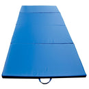 Tappetino Fitness e Yoga Pieghevole Blu 305x122x5 cm -9