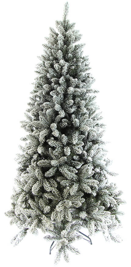 Albero di Natale Artificiale Innevato  Basicsnow Verde Varie Misure online