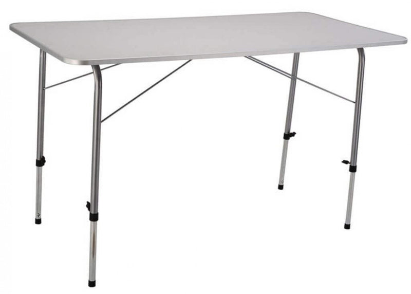 Tavolino Professional 120x60x50/69 h cm in Acciaio Bianco-1