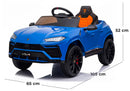 Macchina Elettrica per Bambini 12V con Licenza Lamborghini Urus Blu-5