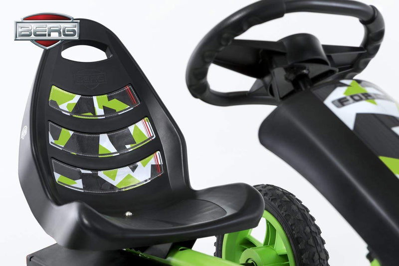 Auto a Pedali Go Kart per Bambini Berg Rally Force Verde-9