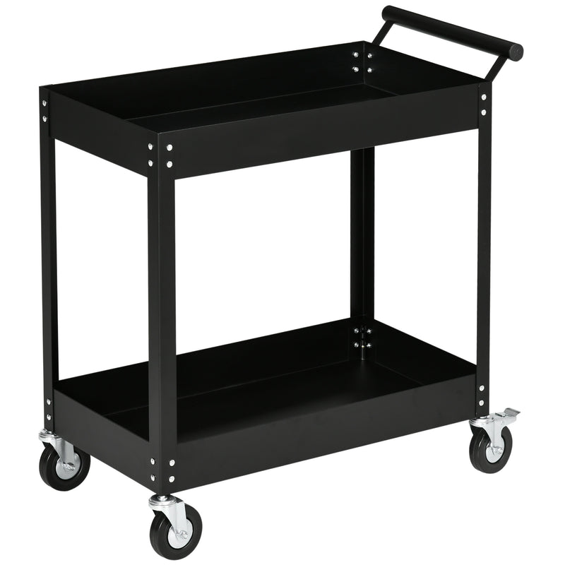 Carrello Porta Utensili Attrezzi con Cassettiera Nero e Arancione  61.5x33x76 cm – acquista su Giordano Shop