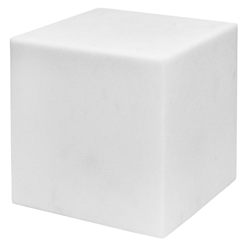 Cubo Luminoso da Giardino a LED 40x40 cm in Resina 5W Cube Bianco Neutro-1