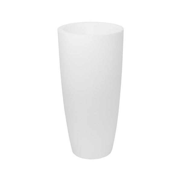 Vaso Luminoso da Giardino a LED Ø33 cm in Resina 5W Cypress Bianco Freddo prezzo