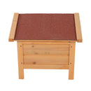 Contenitore Box da Giardino Portautensili in Legno 45x33x36 cm  Box-1