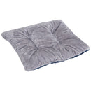 Cuccia Letto da interno per Cane Gatto con Cuscino Grigio blu 75x60x20 cm -8