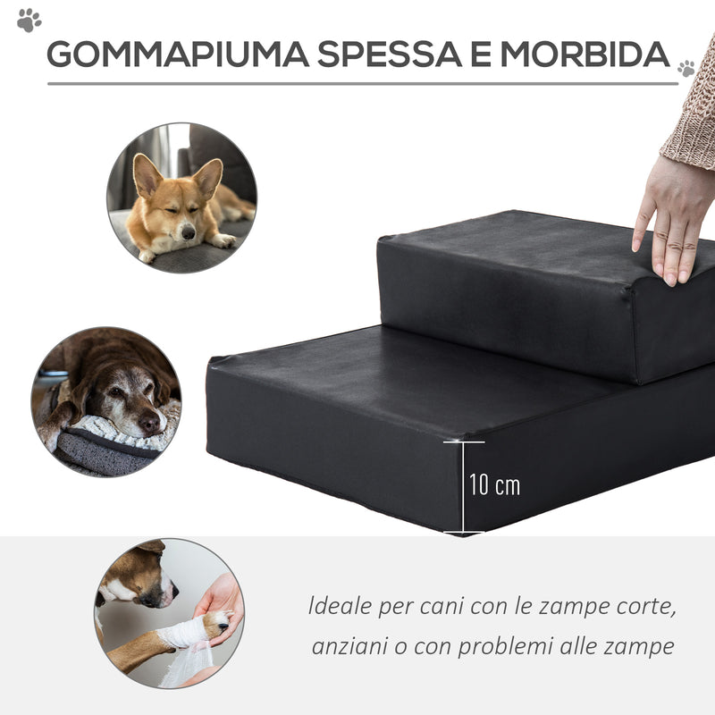 Scaletta per Cani Materassino 2 in 1 45x39x20 cm in PU e Gommapiuma Grigio  – acquista su Giordano Shop