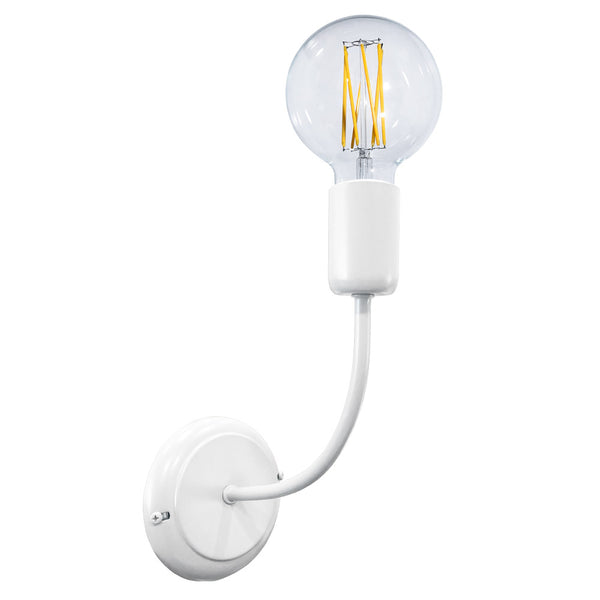 online Applique 1xE27 Montatura Verniciata Bianco E-Energy Daniela