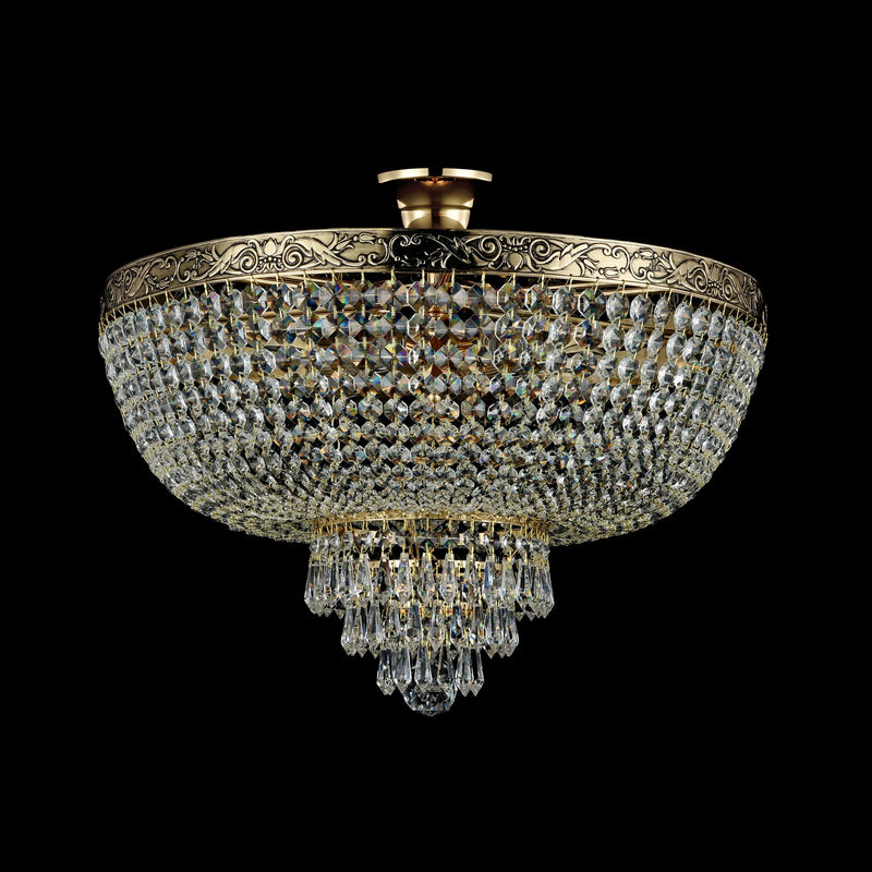 Lampadario Royal Classic in Metallo Palace Oro Antique-4