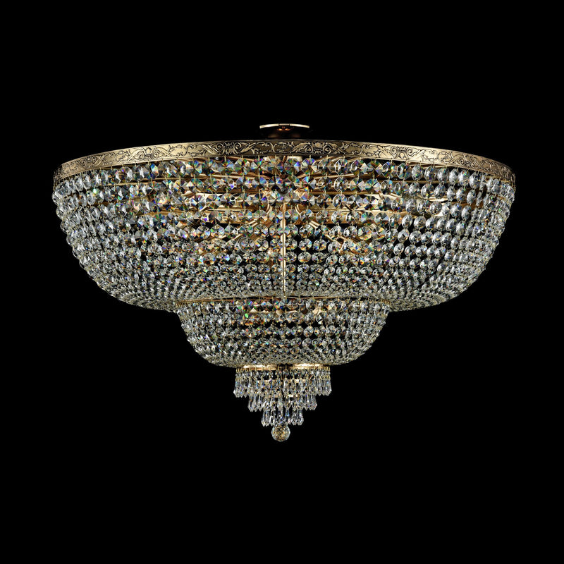 Lampadario Royal Classic in Metallo Palace Oro Antique-4