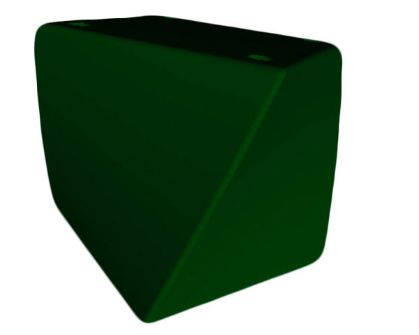 acquista Pouf da Giardino 45x45 cm in Resina Arkema Twisty Pouf Verde Scuro