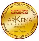 Doccia Solare da Esterno Giardino Miscelatore Arkema Happy One Bianco-9