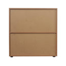 Libreria Mobiletto 4 Scomparti 59.6x29x61.3 cm in Legno MDF Naturale-4