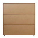 Libreria Mobiletto 9 Scomparti 5 Ante 88.8x29x90.5 cm in Legno MDF Effetto Naturale-5