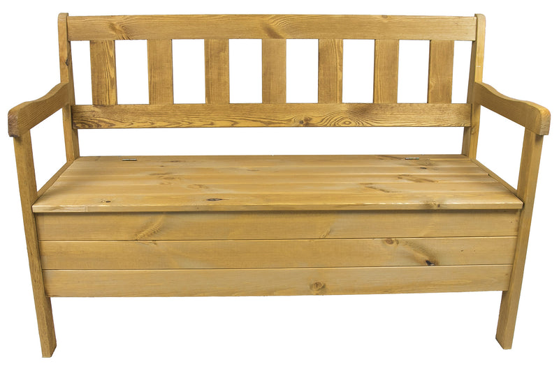 Panca da Giardino 120x50x81,5 cm in Legno Noce-1