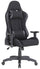 Sedia da Gaming Ergonomica 72x57x134 cm in Tessuto Nera