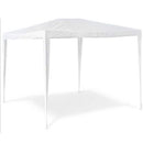 Gazebo Eco 3x3 m in Acciaio Bianco-2